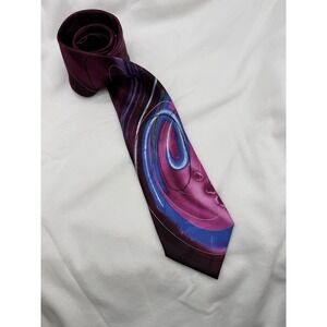MEN'S TIE J. Garcia 100% Silk, Pre-owned, Mickey, Collection Sixty